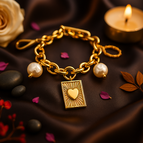 Locked in Love Bracelet (Adjustable)