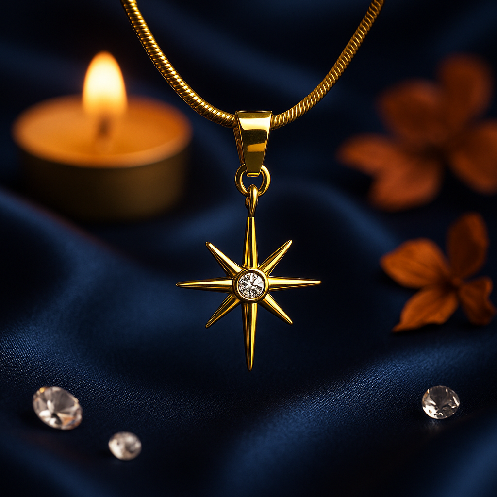 North Star Pendant (White)