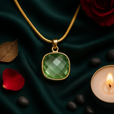 Green Gemstone Pendant