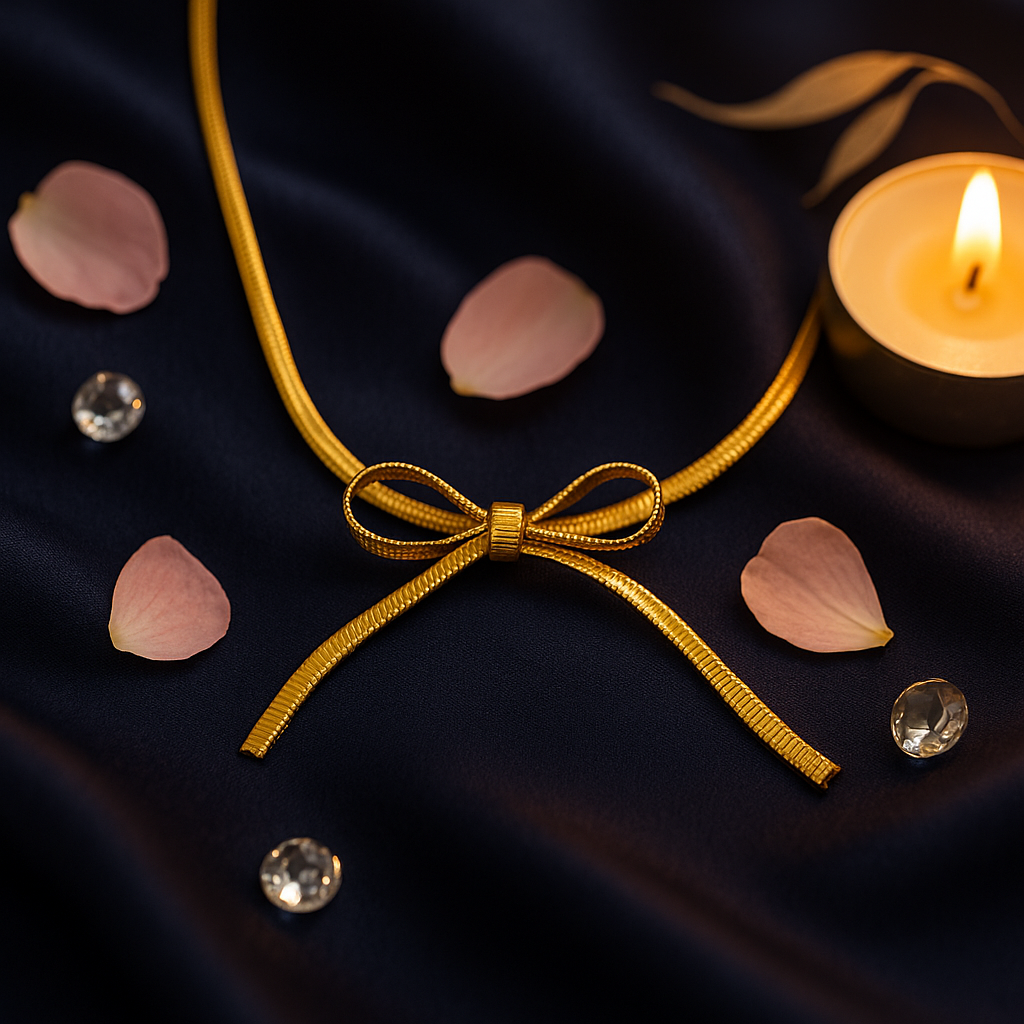 Classic Gold Knot Necklace