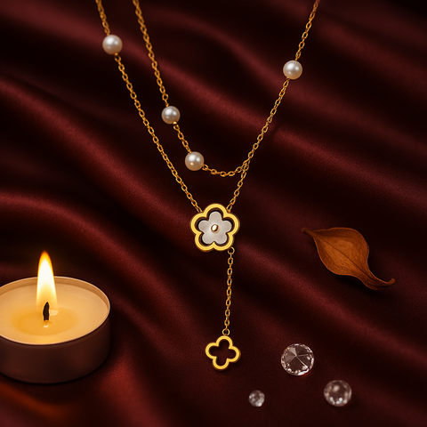 Ivory Touch Charm Necklace