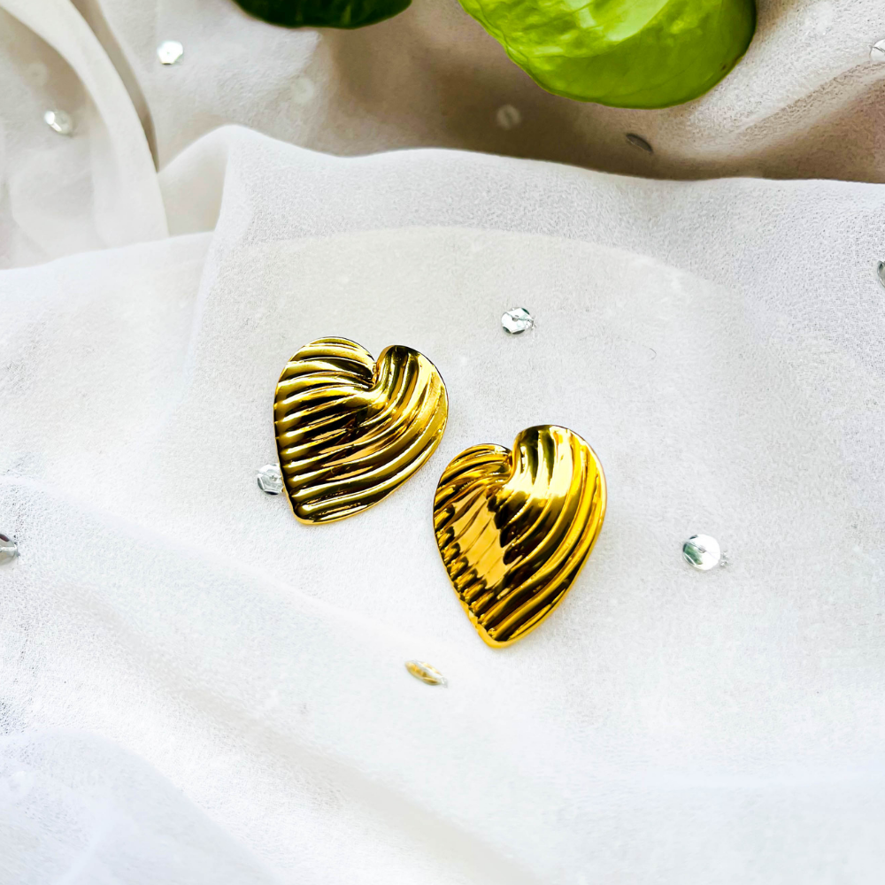 Bold Love Stud Earrings
