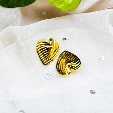Bold Love Stud Earrings