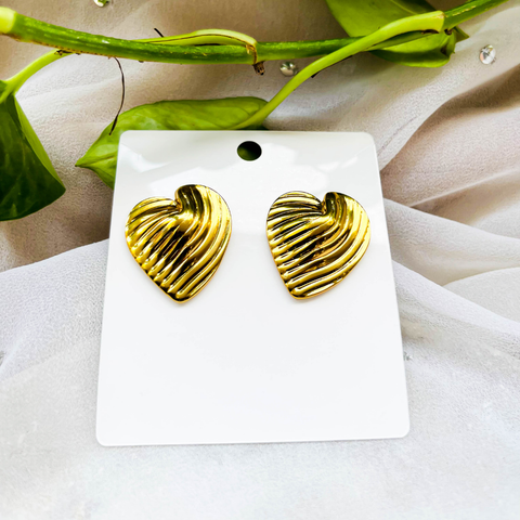 Bold Love Stud Earrings