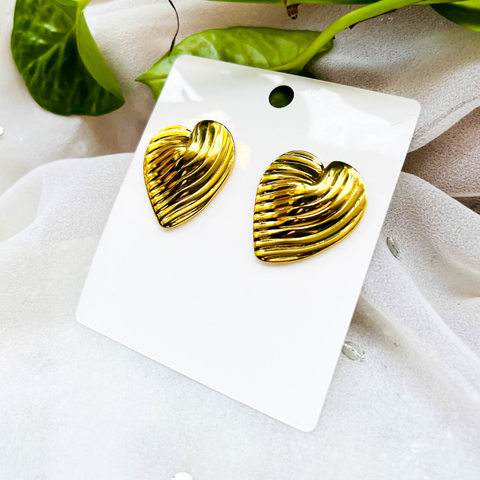 Bold Love Stud Earrings