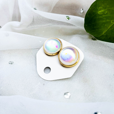 Celestial Glow Stud Earrings