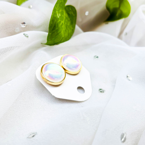 Celestial Glow Stud Earrings