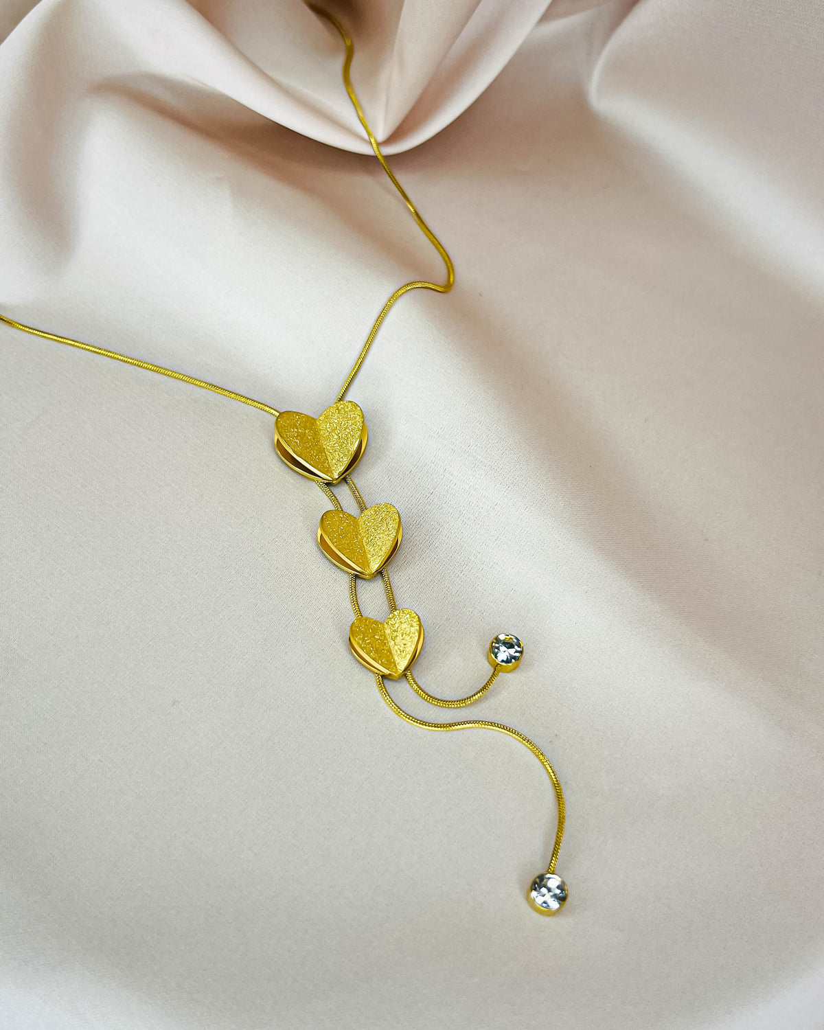Heart Dew Drop Necklace