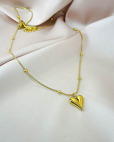 Minimal Heart Pendant